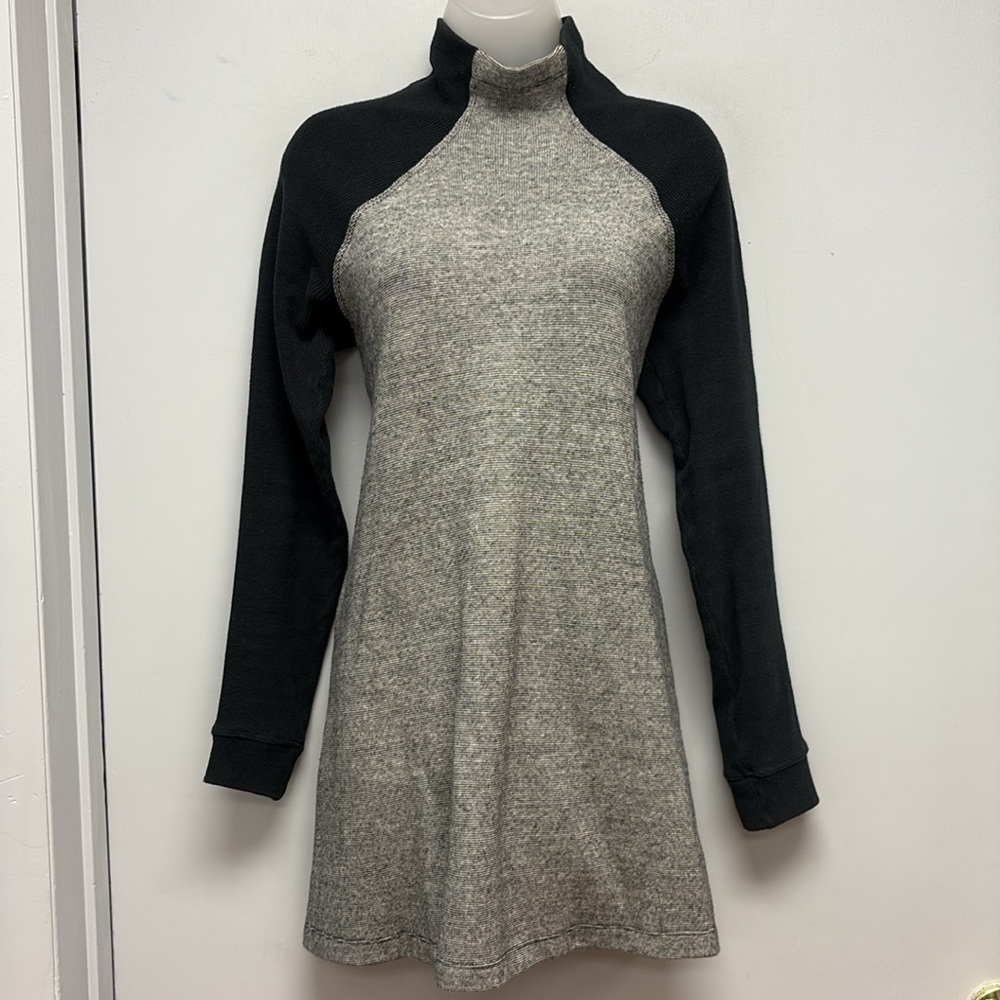 Lobo Mau Mock Neck Long Sleeve Tunic / Swing Dress Size Small